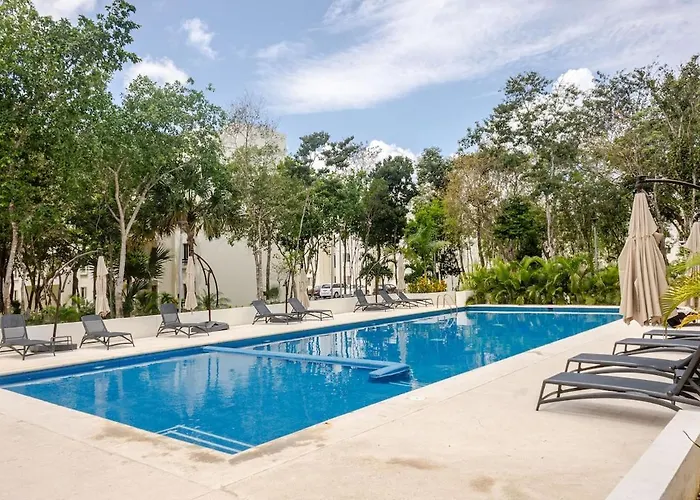 Spacious 3br Pool & Padel * Playa del Carmen